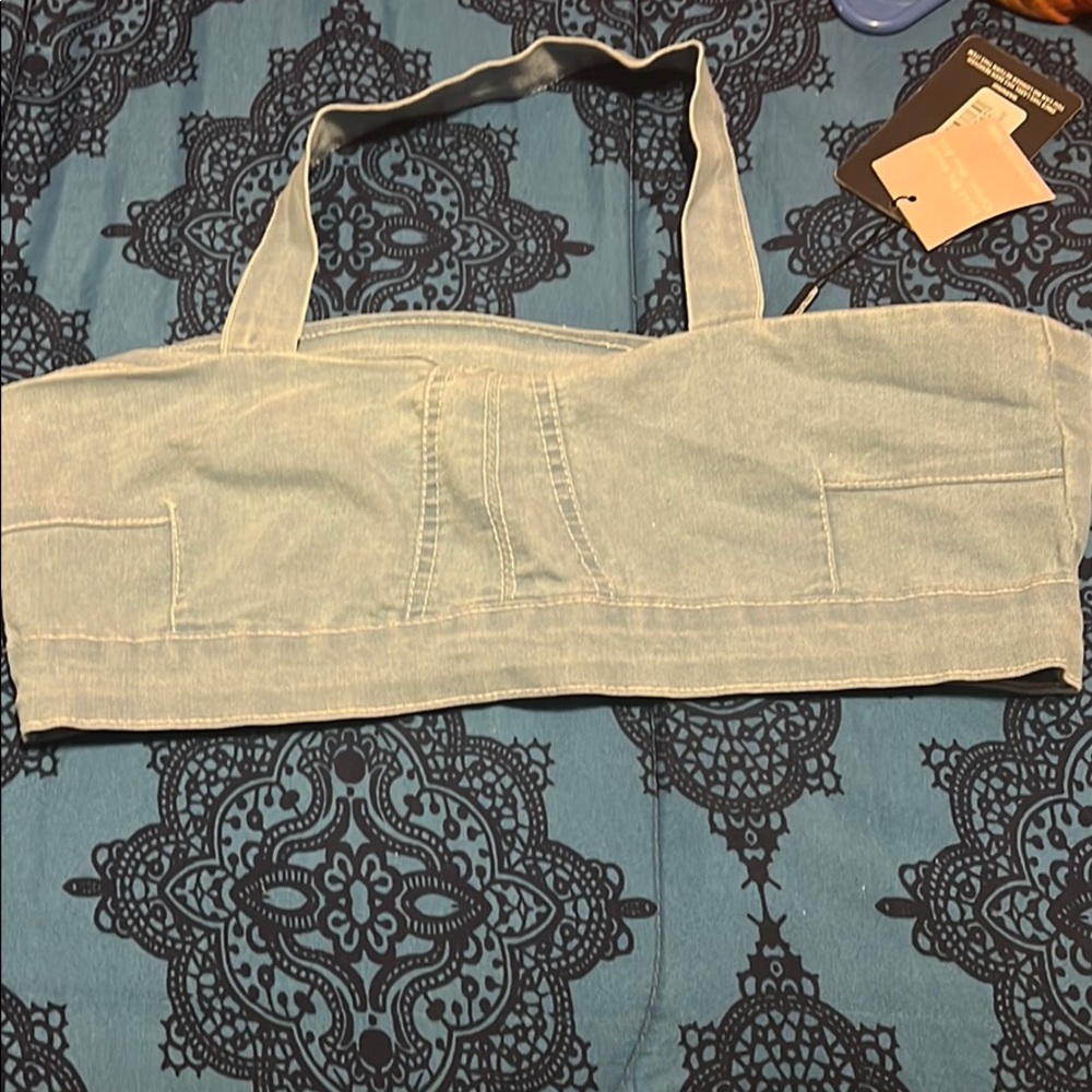 Denim Halter